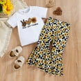 thumbnail image 4 of Gerichy Girls Summer Outfits, Girls Christmas Long Sleeve Letter Prints Pullover Tops Trumpet Pants Outfits, 4 of 9
