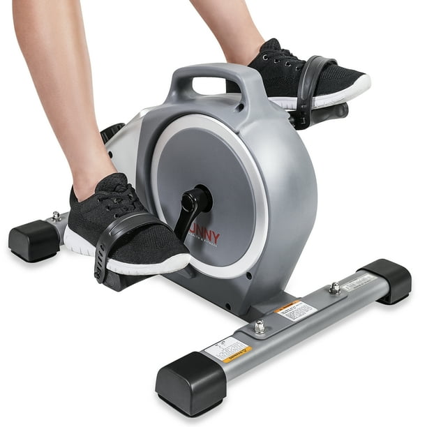 Sunny Health & Fitness Mini Stationary Indoor Pedal Under Desk
