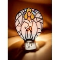 thumbnail image 2 of Cosmos Gifts 10506 Mosaic Glass Angel Nightlight, 3-1/2-Inch, 2 of 3