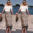 thumbnail image 5 of Lnzyyephy Ladies Fashion Skirt Leopard Print Style High Waist Slim Comfortable Breathable Skin Friendly Dress, 5 of 6