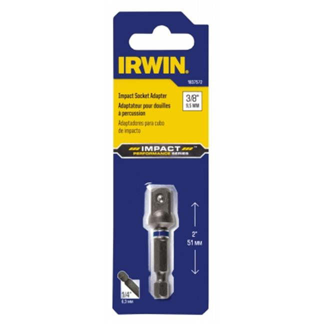 3 Packs IRWIN Irwin Industrial IWAF26214 1/4" Square Drive Socket Adapter 3567611c 