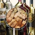 thumbnail image 3 of French-Roussia, Heather A. 20x20 Black Modern Framed Museum Art Print Titled - BandG Bottles with Corks I, 3 of 5