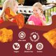thumbnail image 4 of Jackson’s Sweet Potato Kettle Chips Avocado Oil Variety Pack made with Premium Oils (1.5 oz, Pack of 10) Sea Salt, Ranch, BBQ, and Habanero Nacho Flavors - Allergen-friendly, Gluten Free, Ve, 4 of 5