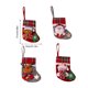 thumbnail image 4 of Colgante de árbol de Navidad de muñeca de oso de calcetín de Navidad a cuadros pequeños 3D yeacher Bolsa de calcetines, 4 of 7