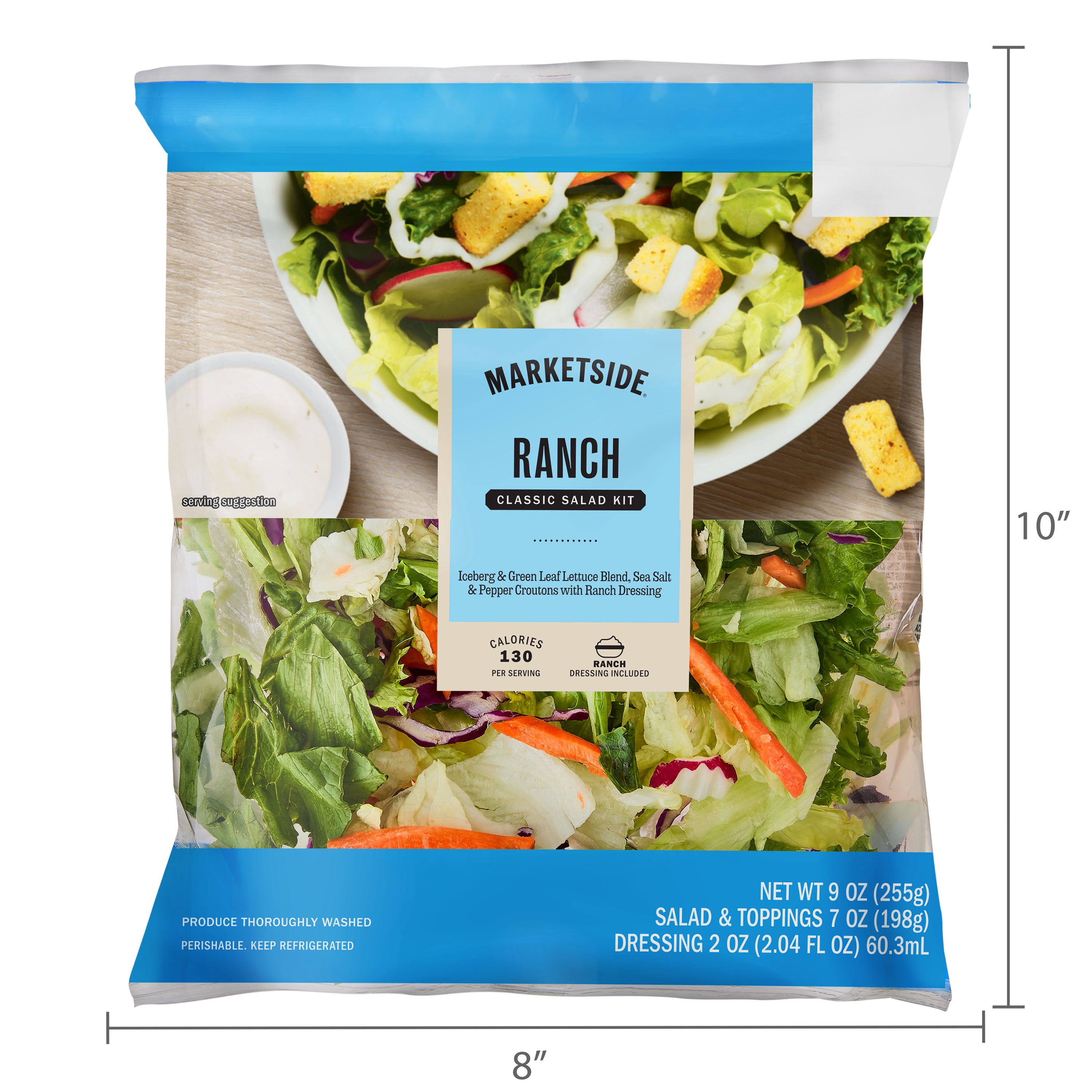 Marketside Classic Ranch Salad Kit, 9 oz (Fresh)