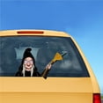 thumbnail image 3 of Rear Window Wiper Sticker Rear Windshield Windscreen rear window wiper Waving Decal Automotive Adhesive Decor, Type 12, 3 of 8