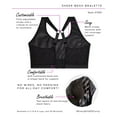 thumbnail image 3 of Sheer Mesh Bralette - Cosmo Pink, 3 of 5