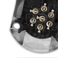 thumbnail image 1 of 12V 7Pin American Car Connector Round Towbar Towing Wiring Socket for RVs Trailers Commercial Vehicles, 1 of 3