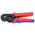 thumbnail image 1 of Pince à Sertir Terminale, Poignée Ergonomique Conception Câble Crimper Produit Durable Efficacité de Travail pour Ferrule d'Extrémité de Fil Poignée Rouge et Bleu, 1 of 8