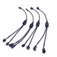 thumbnail image 5 of RGB 5V 3Pin 12V 4Pin 1 to 1/2/3/4/5 SM 2.54MM 3P 4Pin Male Female PC Motherboard AURA Fan LED Stripe Light Control Adapter Cable, 5 of 5