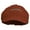 Red, variant on Adventure Buddies Embroidered Cotton Elastic Big Size Newsboy Cap - White 2XL-3XL