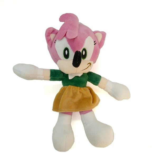 Home Decoration Supersonic Mouse Sonic plush toy pink 28cm, The best gift for friends and children