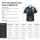 thumbnail image 5 of Balery Starry Sky Moon Wolf Leader Camisas hawaianas de manga corta para hombre, camisas playeras de corte holgado, camisas de vacaciones con botones,3X-Large, 5 of 7