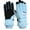 Blue, variant on Kids Winter Warm Gloves Windproof Water-Resistant Snow Boys Girls Sport Gloves Outdoor Warm Thickening Snowboard Gloves