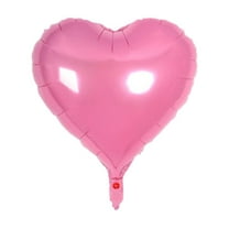 hulanddfd Heart Balloons - Heart Shaped Balloonss 9.45x7.87x1.97in Plastic Balloons for Valentines,Engagement,Birthday,Anniversary, Wedding Party Decor