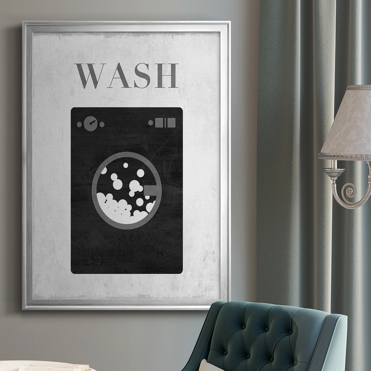 Wash Premium Framed Print - Ready to Hang