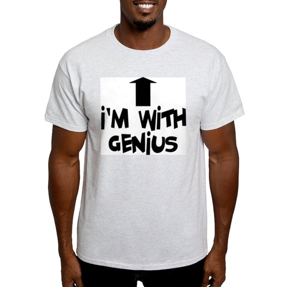CafePress - I'm With Genius T Shirt - Men's Classic Graphic T-Shirt