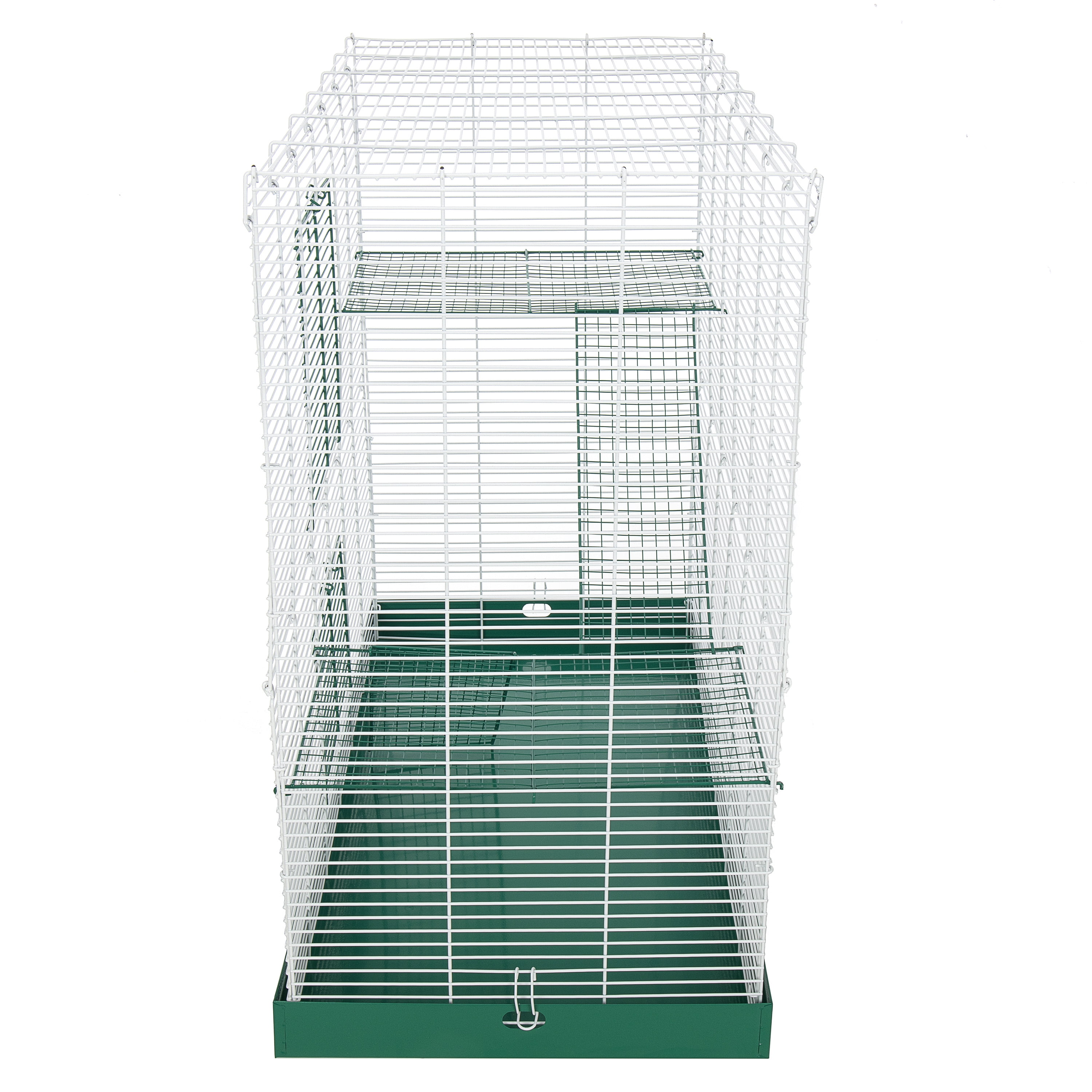 Ware Pet Products Durable Powder-Coated Metal 3-Story Small Animal Cage for Rats & Hamsters, 30.5"W x 15.75"D x 28"H