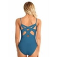 thumbnail image 2 of iEFiEL Women Ballet Dance Gymnastic Leotard Bodysuit with Spaghetti Shoulder Straps, 2 of 7