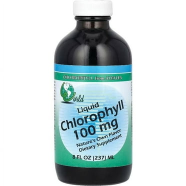 World Organic Liquid Chlorophyll 100 mg 8 fl oz Liq