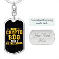 thumbnail image 2 of First Crypto  Crypto Stainless Steel or 18k Gold Premium Swivel Dog Tag Keychain, 2 of 16