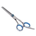 thumbnail image 3 of Hairdressing Scissors, Stainless Steel Professional  Blade Portable Hair Cutting Scissors Rust Proof   For Barber Shop For Home Thinning Scissors, 3 of 8