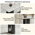 thumbnail image 3 of Sumdeal Luxurious Modern Dining Table,Black, 3 of 5