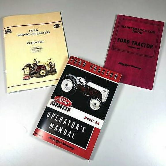 Ford 8N Tractor Operators Owners Manual Includes Service Info New Print