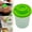 Green Medium, variant on AQITTI Salt and Pepper Shakers Moisture Proof Salt Shaker to go Camping Picnic Outdoors Kitchen Travel Spice Clear with lids Plastic Airtight Dispenser Green Large