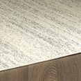 thumbnail image 3 of Erbanica 8' x 10' Modern Distressed Soft Lines White Grey Rug, 3 of 4