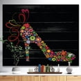 thumbnail image 2 of Design Art - Colorful Shoe with a Bow, 2 of 5