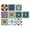 G, variant on simhoa 10Pcs Moslem Tile Wall Stickers for Bathroom Kitchen Backsplash Decor G