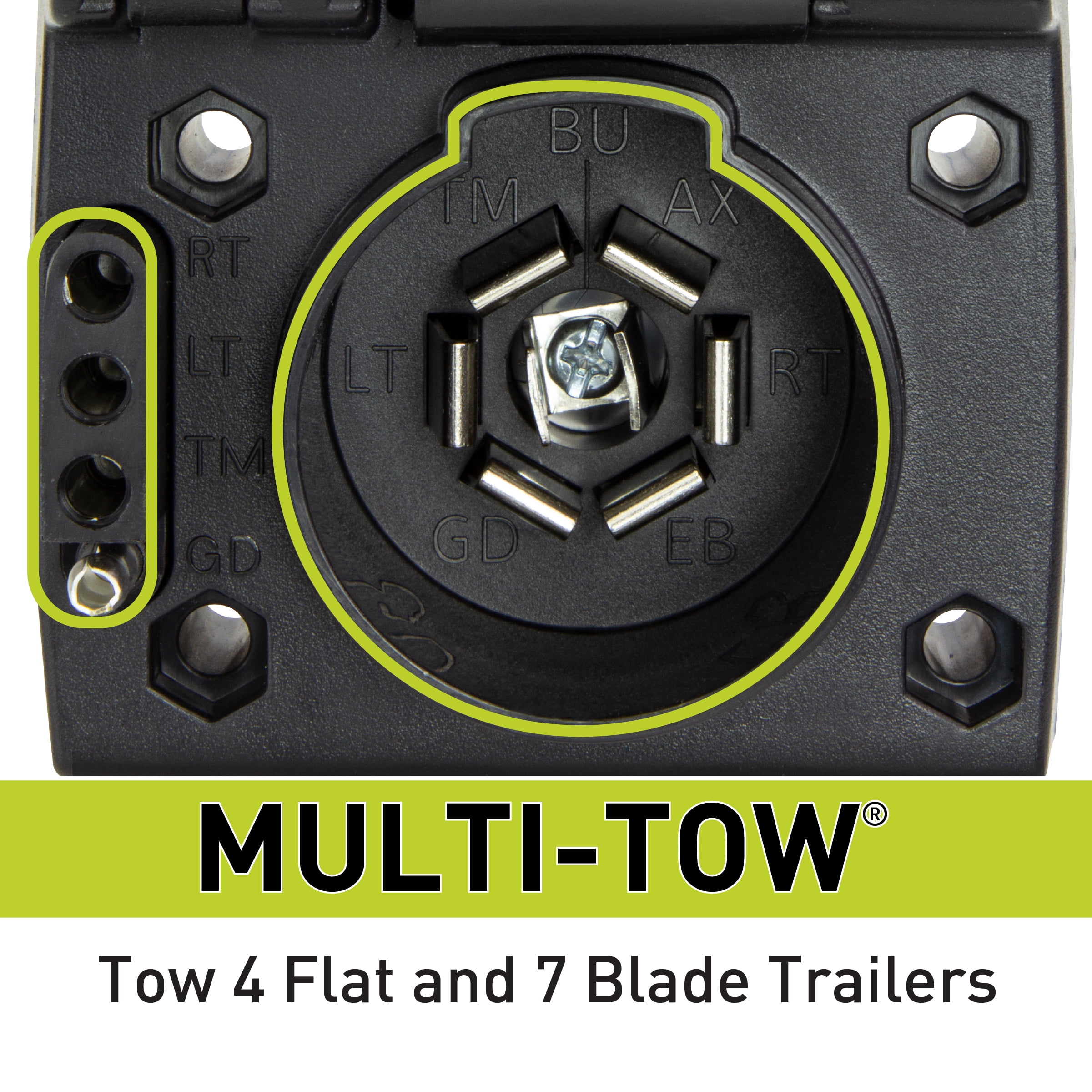 Hopkins Towing Solutions Endurance Multi-Tow 7 Blade 4 Flat