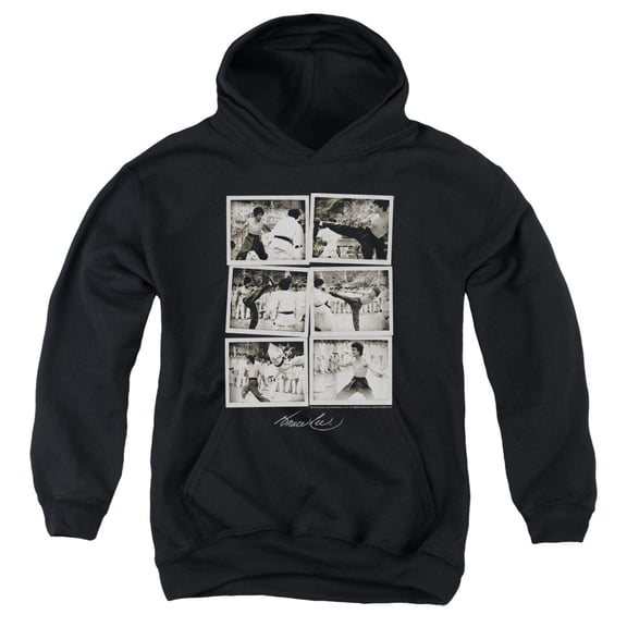 Bruce Lee - Snap Shots - Youth Hooded Sweatshirt - Medium
