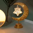 thumbnail image 1 of Lámpara Star moderna, luz de noche junto a la cama, lámpara de escritorio Ramadan portátil para sala de estar, guardería, decoración Estilo B Fernando Luz de noche, 1 of 8