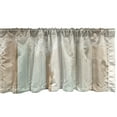 thumbnail image 2 of Ambesonne Farmhouse Window Valance, Oriental Art Lace Pattern, 42" X 18", Pale Seafoam Pale Tan, 2 of 5