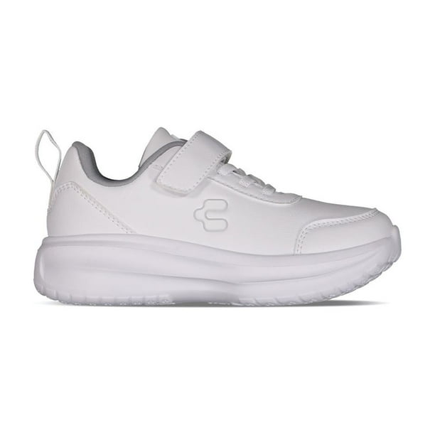 Tenis Niño CHARLY Tipo Escolar Autoadherible Sport blanco 16