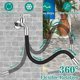 thumbnail image 2 of Extensión de grifo flexible 360° - para baño y exterior, cocina, negro, con conexión de bayoneta (espiral interior 25 mm x espiral exterior 3/4") longitud total 50 cm, 2 of 5