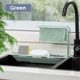 thumbnail image 2 of Leutsin Household Faucet Clip Rack Kitchen Sink Rag Bath Holder Soap Storage Box, 2 of 2