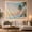 Tranquil Ocean, variant on Tropical Beach Paradise with Palm Trees and Hammock, Serene Coastal for Beach Lovers, Tropical Nature Art Decor, Housewarming Gift, Tapestry Wall Hanging for Bedroom and Living Room