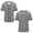 Dark Gray, variant on CQONEPT Baseball Jersey Tops for Women Short Sleeve Shirt Button Up Summer Tops Casual Sportswear Athletic Tee Uniform Gray M