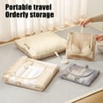 thumbnail image 2 of Hyasfey Compression Luggage Storage Bag Large Capacity Zipper Closure Waterproof Fabric Compression Suitcase Organizer Bag, 2 of 8