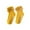 Yellow, variant on Odeerbi Ruffle Socks for Baby Infant Boys Girls Non-Slip Cotton Socks Solid Color Lace Socks