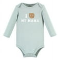 thumbnail image 5 of Hudson Baby Cotton Long-Sleeve Bodysuits, 3- Pack, Newborn- 24 Months, 5 of 5