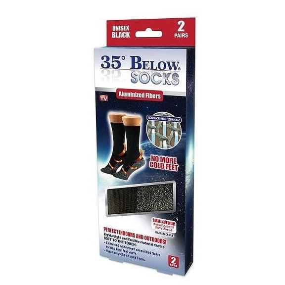 35 Below Socks 2 Pair  As Seen On TV FREE SHIP  35 Below Socks 35 Below Socks no box special