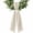 Beige, variant on Pink White Geometric Wreath Sash for Front Door, Square Minimalist Modern Wreath Bow Accent for Fall Christmas Holiday Door Decor, Ribbon Sash for Wreaths, Porch Home Decoration