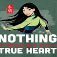 thumbnail image 3 of Disney Mulan - Nothing Is Impossible With A True Heart - Women's Lightweight French Terry Long Sleeve Shirt, 3 of 5