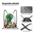 thumbnail image 4 of Pofeuu Minions for Water-Resistant 210D Drawstring Bag Compact Foldable Design Gym Yoga Travel Essentials Lightweight Carryall-Medium, 4 of 6