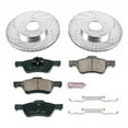 thumbnail image 3 of PowerStop Front Z23 Evolution Sport Carbon-Fiber Ceramic Brake Pad and Drilled & Slotted Rotor Kit Fits: FORD MAZDA MERCURY Select Models K5571, 3 of 10