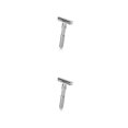 thumbnail image 1 of Soidarity Accesorios para maquinilla de afeitar para hombre, afeitadora Facial para el cuidado personal, herramienta de afeitado Manual para Plata 2piezas, 1 of 6